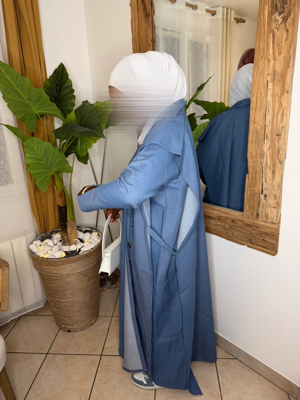 Ensemble Trench jeans