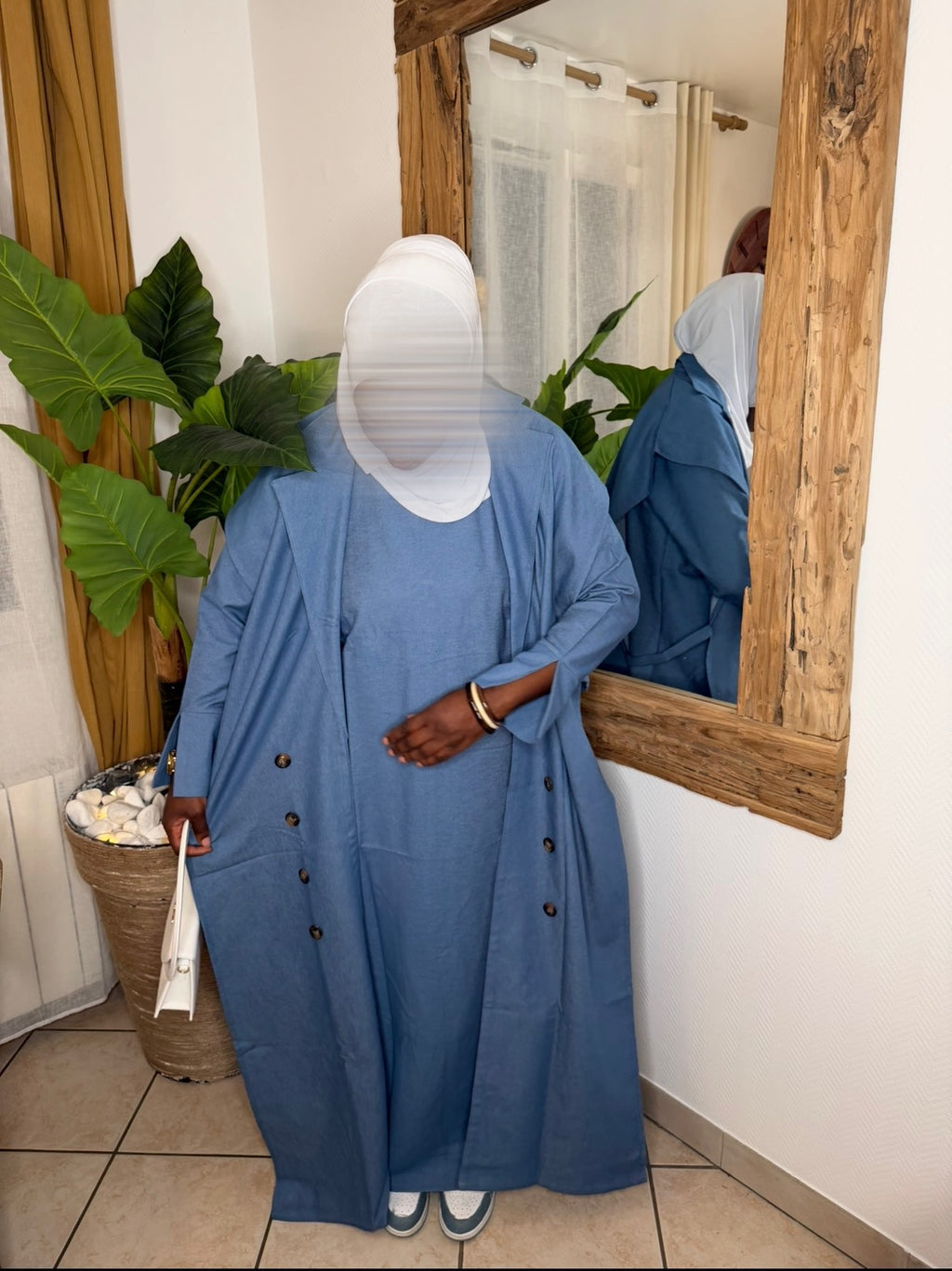 Ensemble Trench jeans