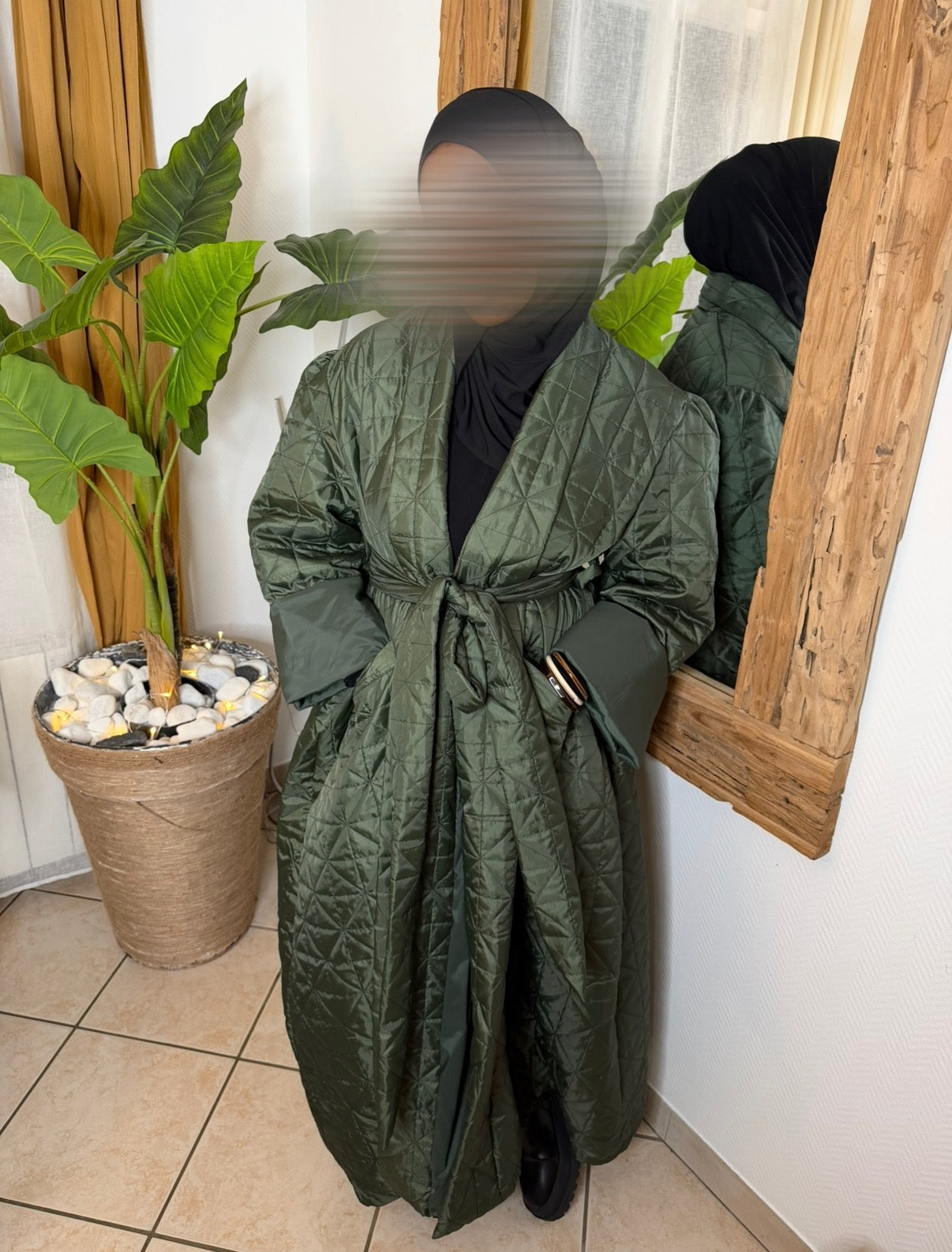 Manteau Cassie vert kaki