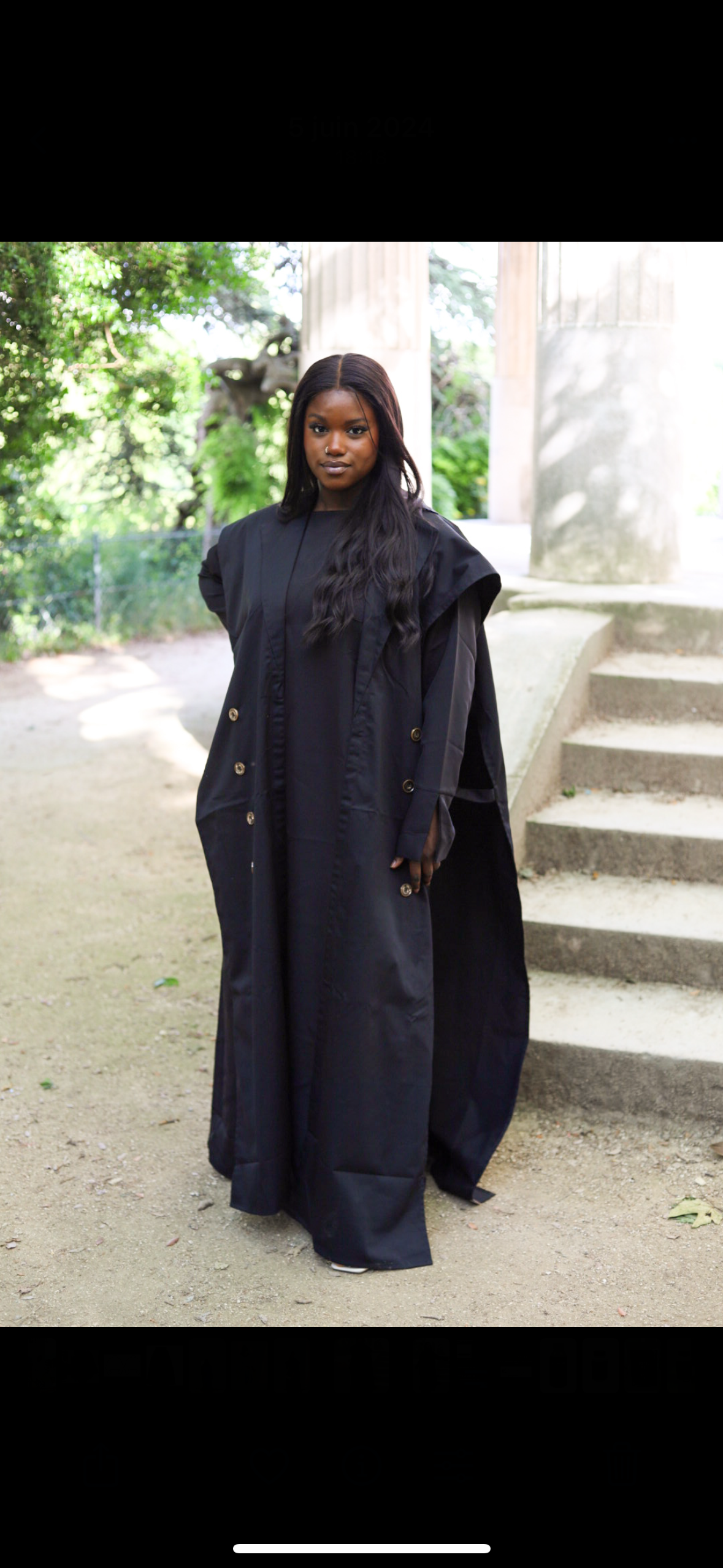 Ensemble Trench noir