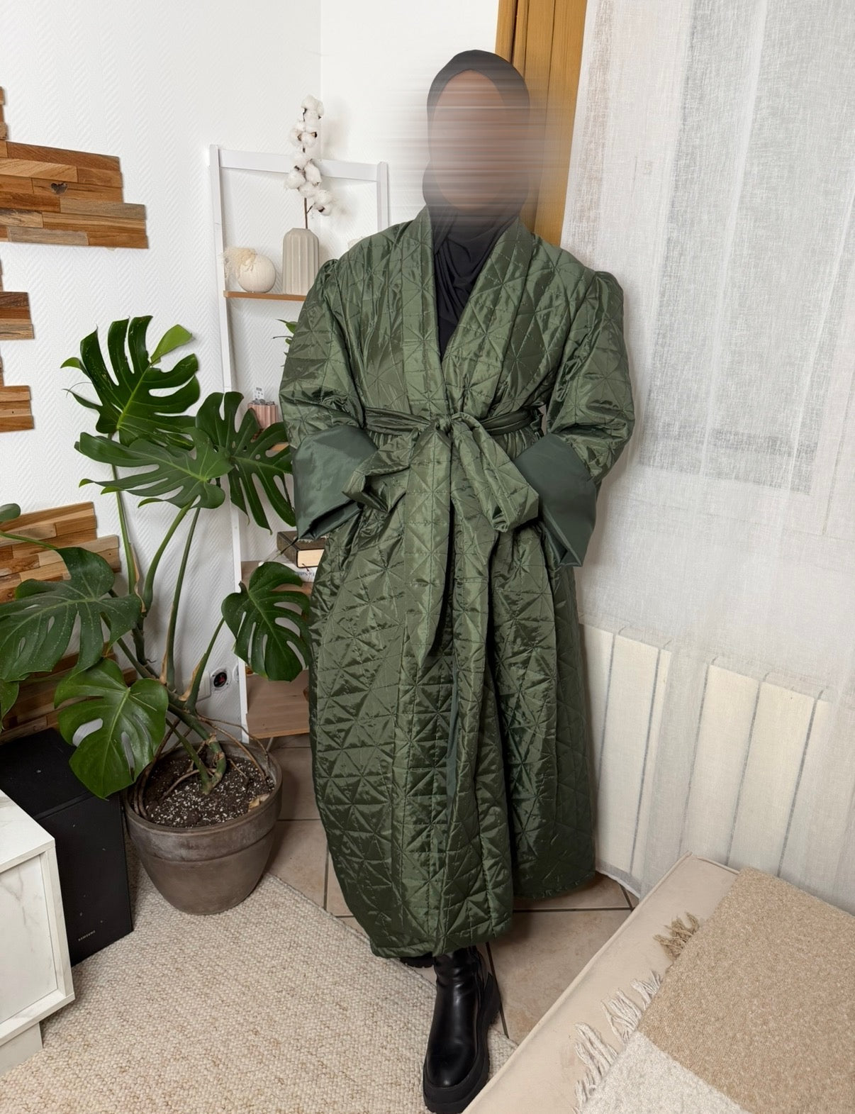 Manteau Cassie vert kaki