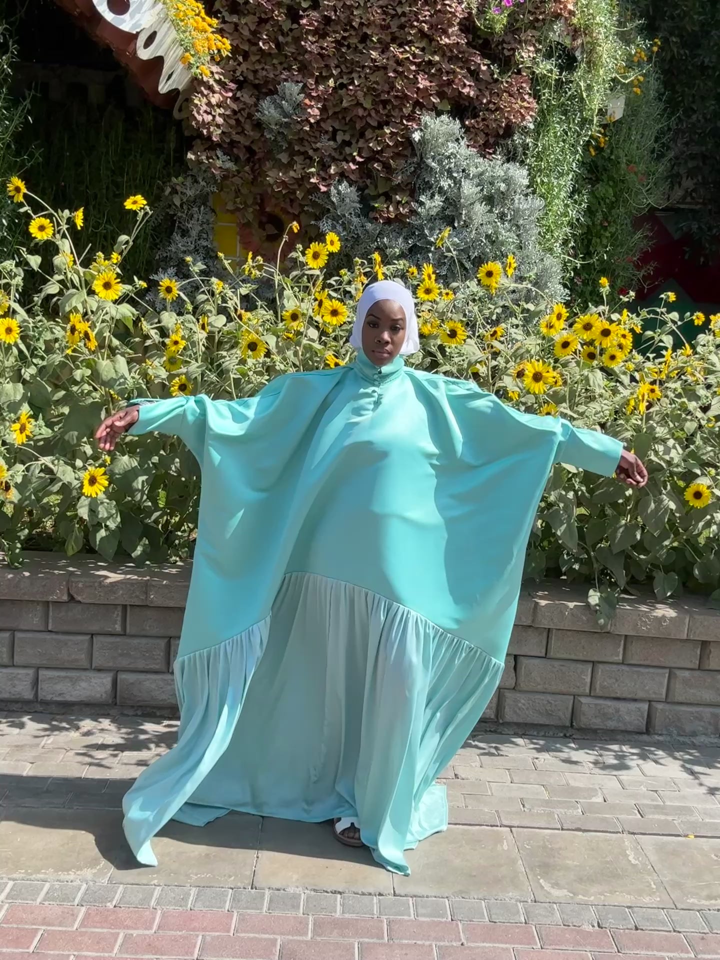 Abaya Blue