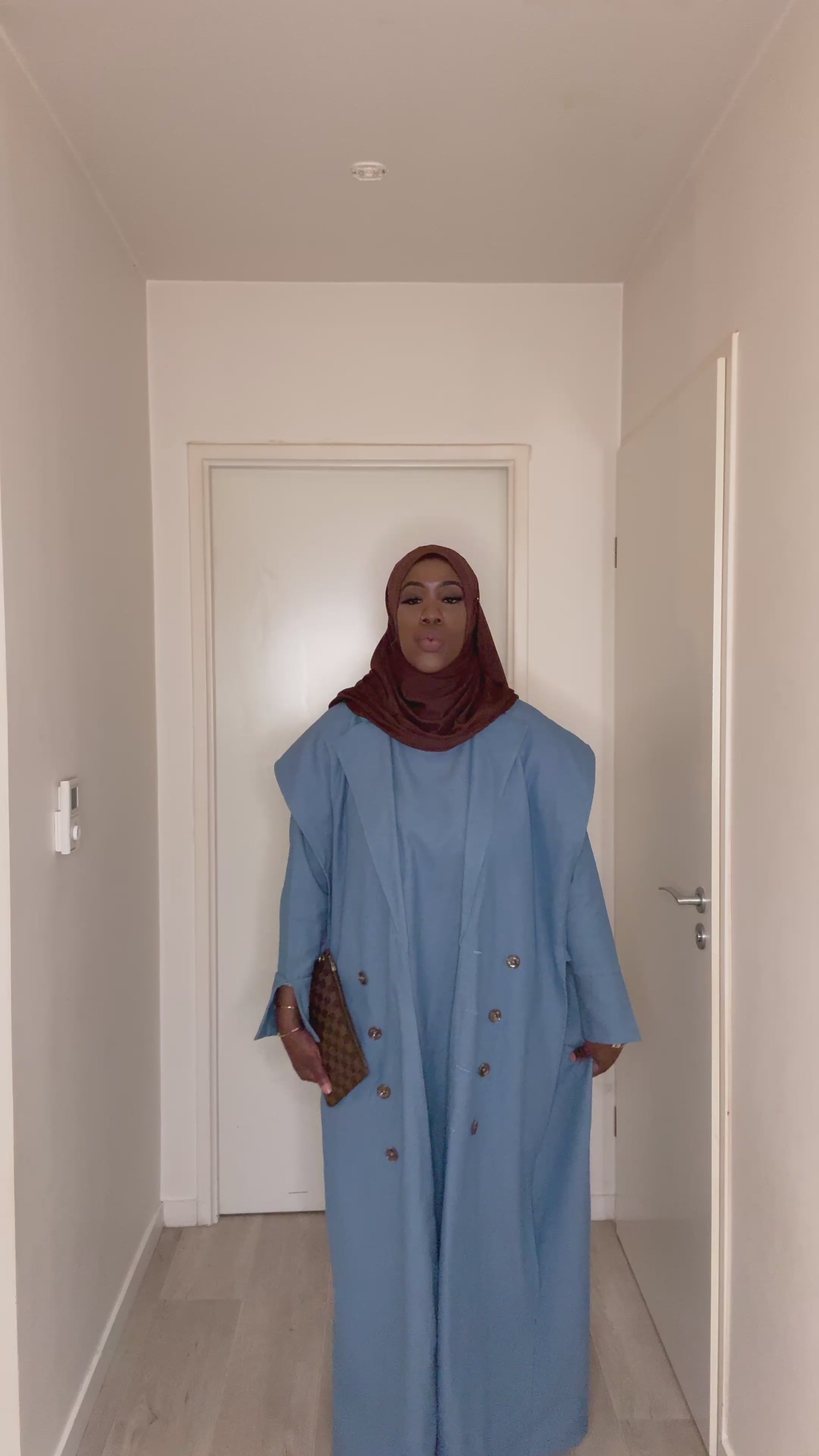 Ensemble Trench en jeans